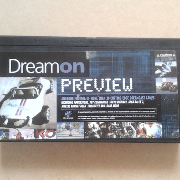 SEGA Dreamcast Collectible VHS Tape - Picture 1 of 2
